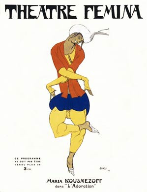 Leon Bakst, Spectacle d'Art Russe, 1922