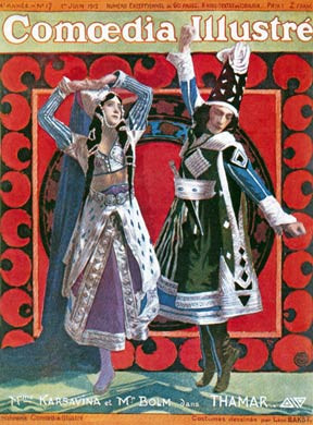 Leon Bakst, Thamar, 1912