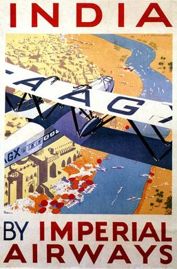 Imperial Airways, India, 1935