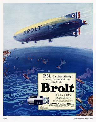 Brolt, R34 Airship