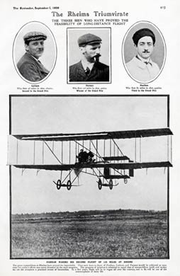 Farman's Record Flight, 1909