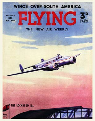 Flying, Lockheed 12A