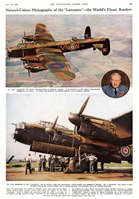 Lancaster Bomber, 1942