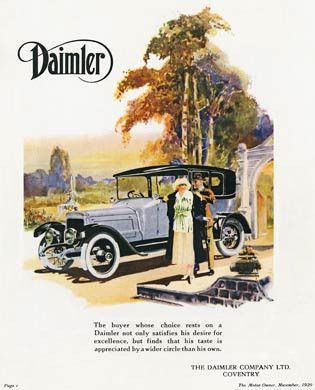 Daimler, 1920