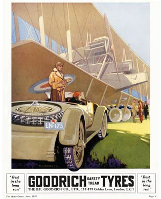 Goodrich Tyres, 1921