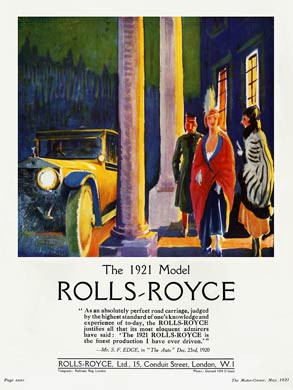 Rolls Royce, 1921