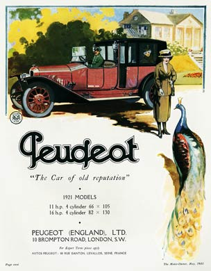 Peugeot, 1921