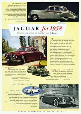 Jaguar, 1958