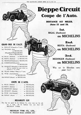 Michelin Racing Triumphs 1912