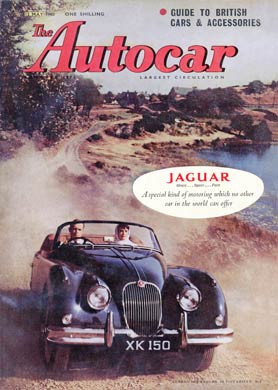 Autocar, May 1960, Jaguar XK150