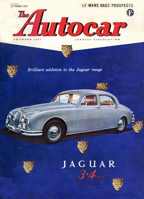 Jaguar 3.4, 1957