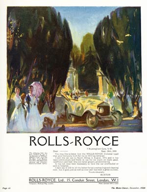 Rolls Royce, 1920