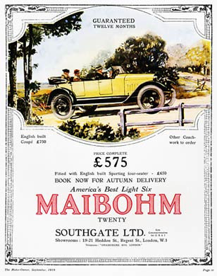 Maibohm, 1921