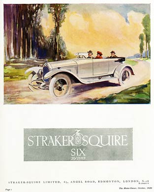 Straker Squire Six, 1920