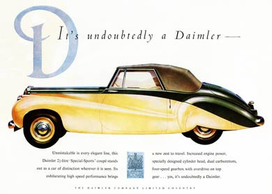 Daimler Sports Coupe, 1951