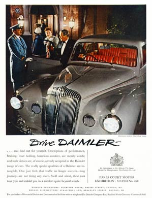 Daimler One-O-Four Saloon, 1956