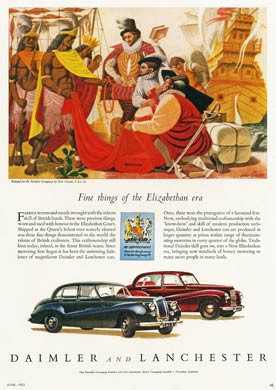Daimler and Lanchester, Elizabethan Era, 1953