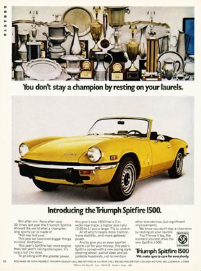 Triumph Spitfire 1500, 1973