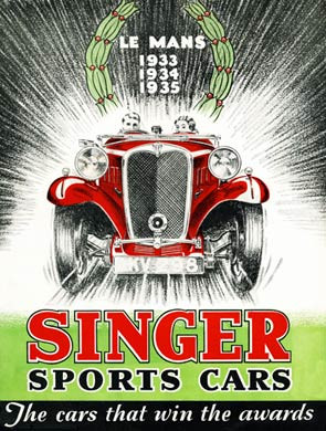 Singer Sports Cars, 1935