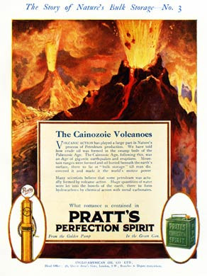 Pratts Perfection Spirit, Volcanoes