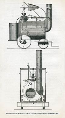 Trevithick Road Locomotive, 1801