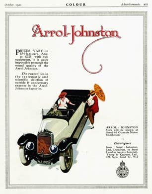 Arrol-Johnston Cars, 1920