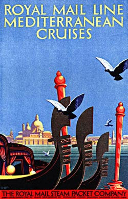 Royal Mail Line, Mediterranean Cruises