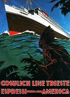 Cosulich Line Trieste, 1932