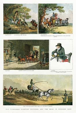 On The Road In Bygone Days