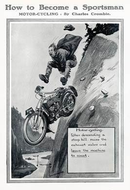 Become a Sportsman, Motor Cycling