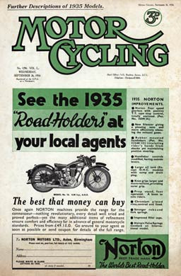 Norton Road-Holders 1935