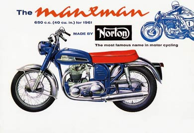 Norton Manxman 1961