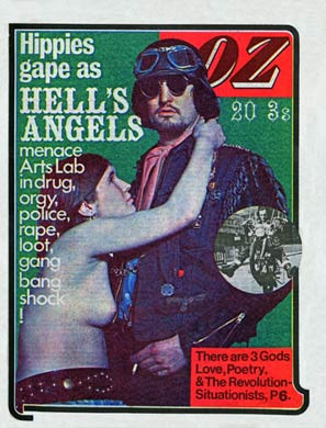 Oz Magazine, Hell's Angels