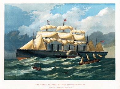 Great Eastern At Sea