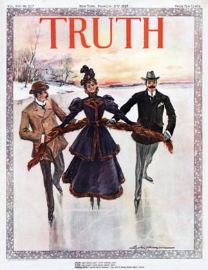 Skating In Lent, Truth 1897