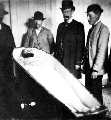 Jesse James, Coffin