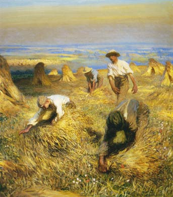 Tying The Sheaves, 1902