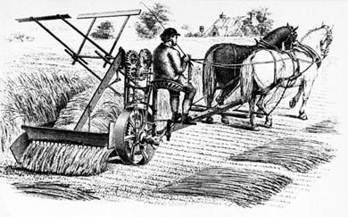 Cyrus McCormick Reaper, 1840