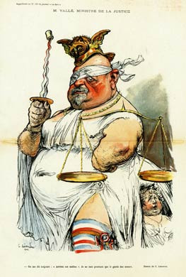 M Valle, French Justice Minister, 1902