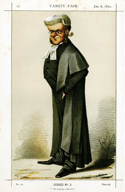 Lord Chief Justice Bovill, 1870