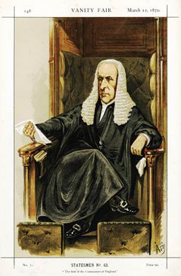 Mr Speaker Denison, 1870