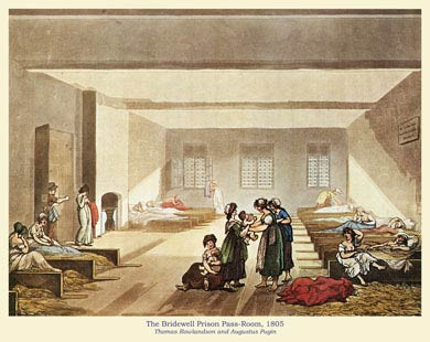 Bridewell Prison Pass-Room, 1805