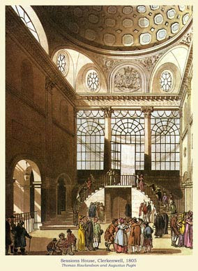 Sessions House, Clerkenwell, 1805
