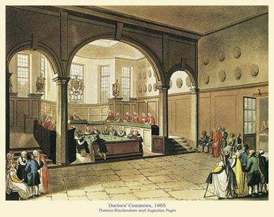 Doctors' Commons, 1805
