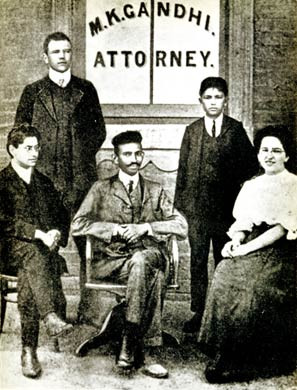 Gandhi, Johannesburg, 1907