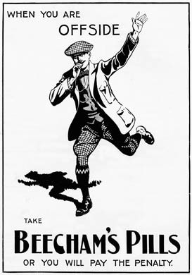 Beecham's Pills, Offside