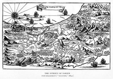 Isthmus of Darien, 1668