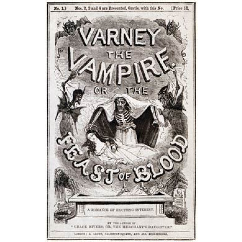 Varney the Vampire, 1847