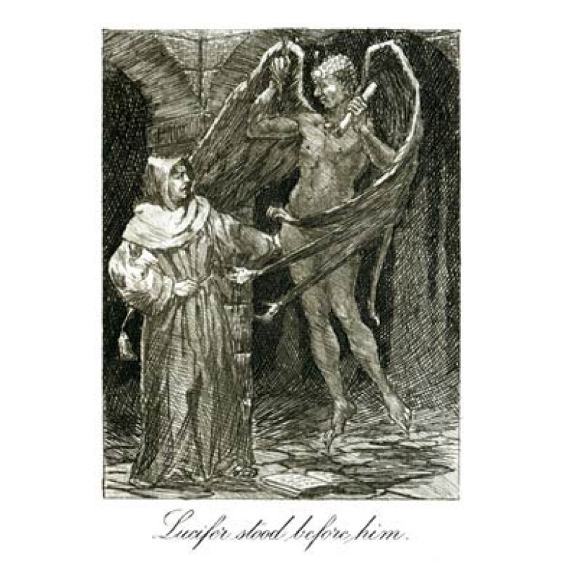 The Monk, Lucifer Stood Before Him