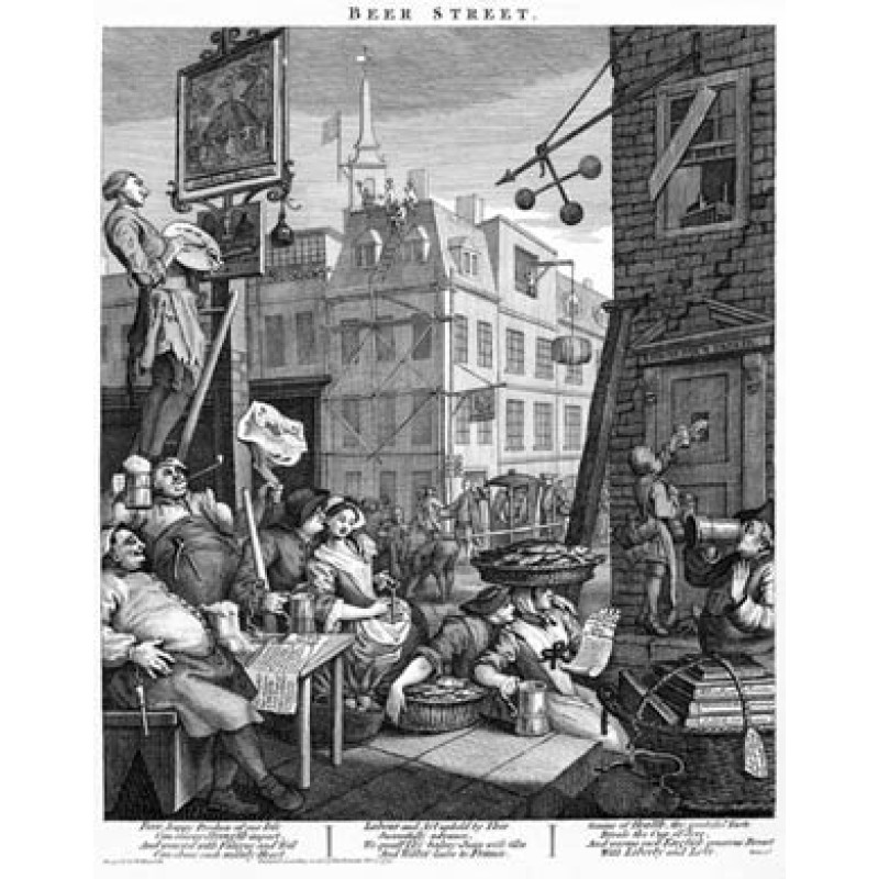 Beer Street, William Hogarth